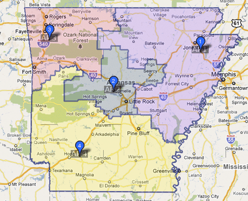Arkansas Congressional Districts